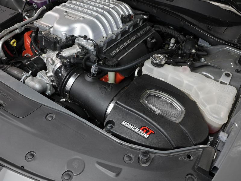 aFe POWER Momentum GT Pro DRY S Cold Air Intake System Dodge Challenger/Charger SRT Hellcat 17-18 V8-6.2L (sc)