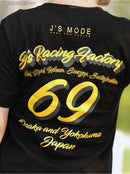J's Mode J'S RACING FACTORY TEE Black / Yellow